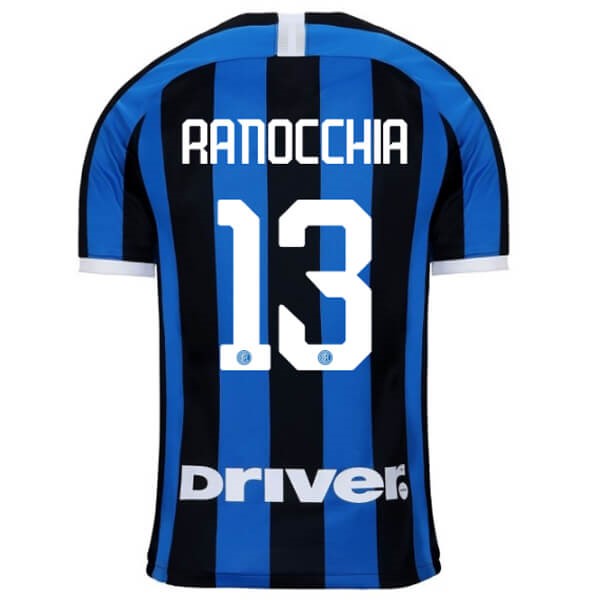 Camiseta Inter De Milán NO.13 Ranocchia Replica Primera Ropa 2019/20 Azul